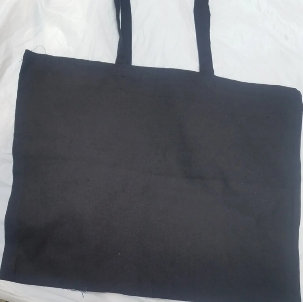Tasty Shopper Reusable Denim Kisses Tote Bag